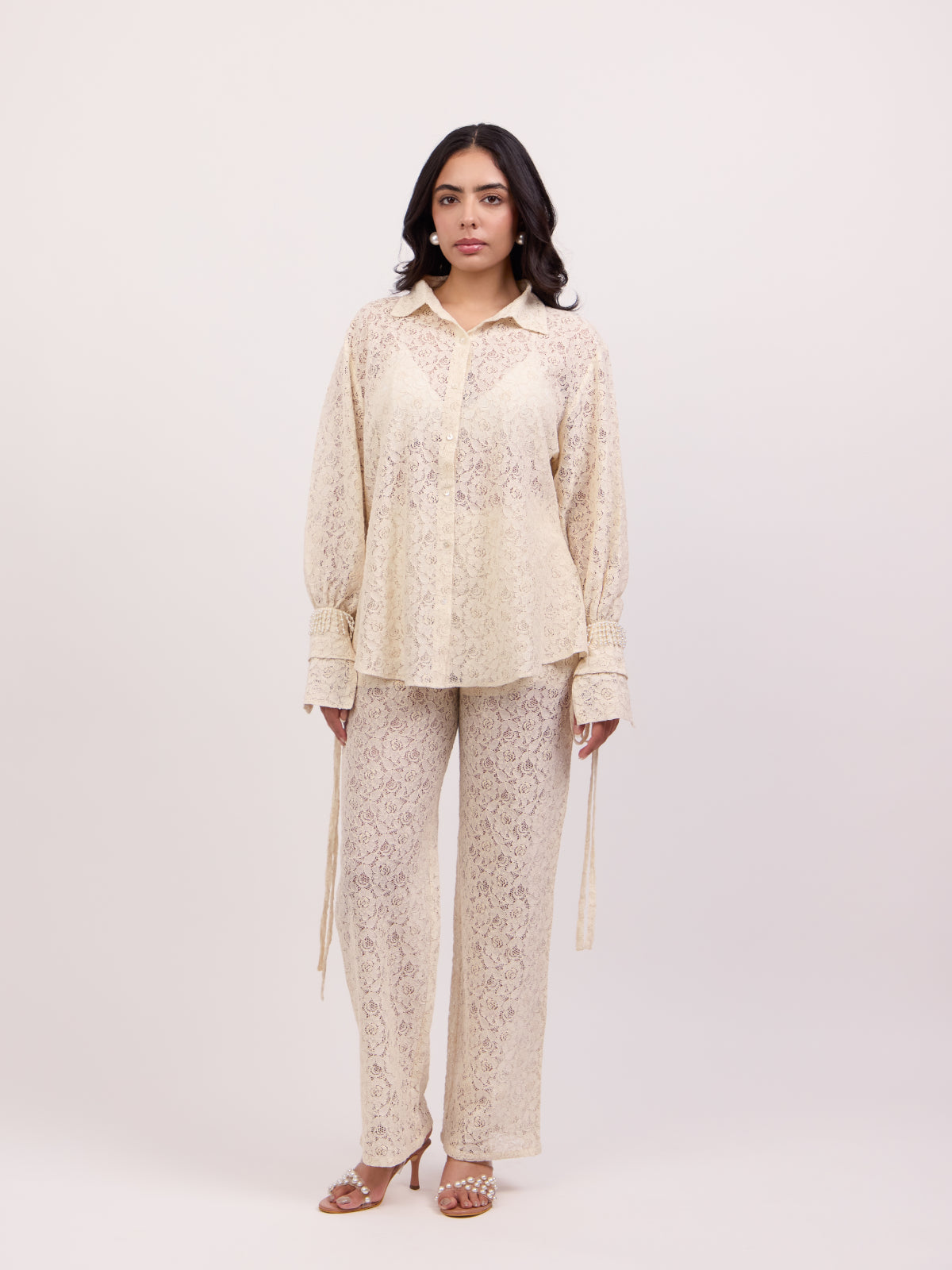 Grace Floral Net Co-ord Set