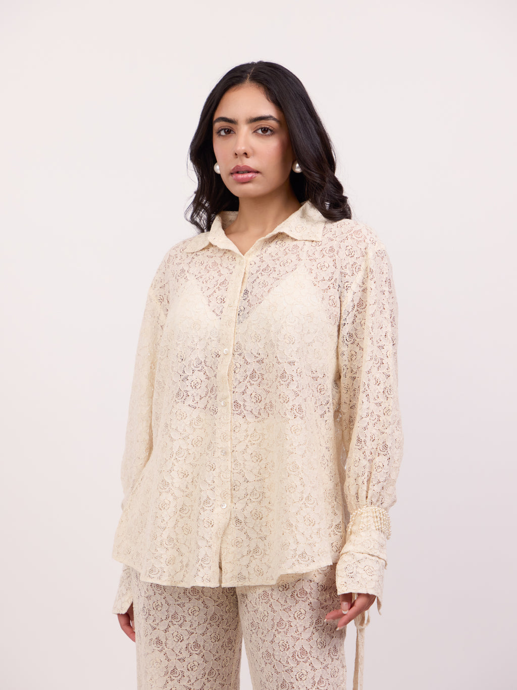 Grace Floral Net Co-ord Set