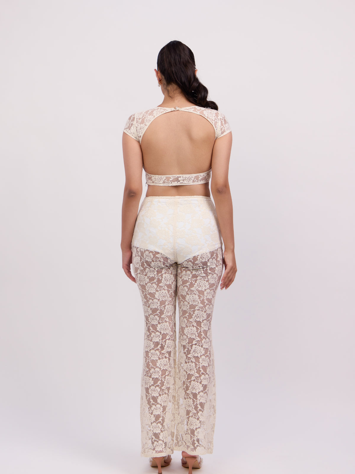Ivy Bell Bottom Lace Pants