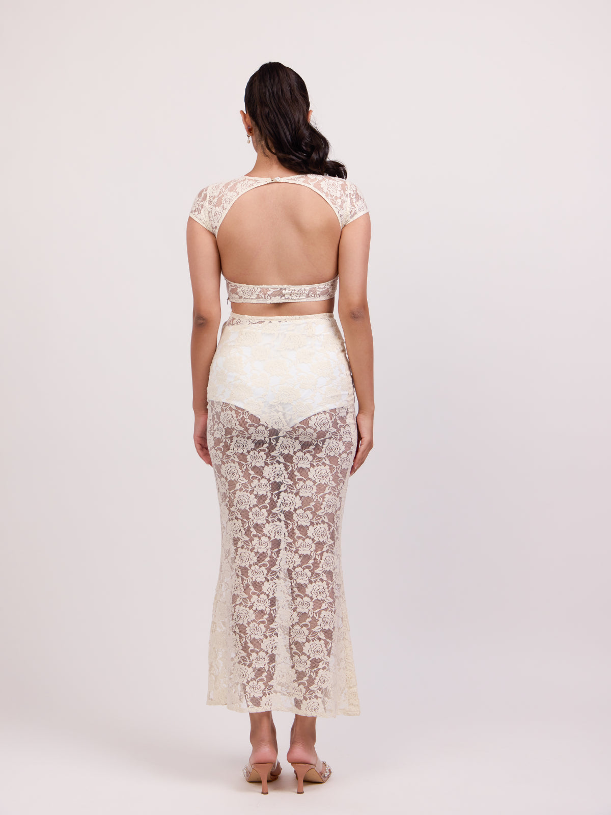 Laila Floral Lace Co-Ord Set