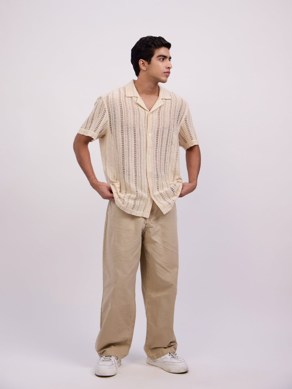 Noah Resort Crochet Shirt