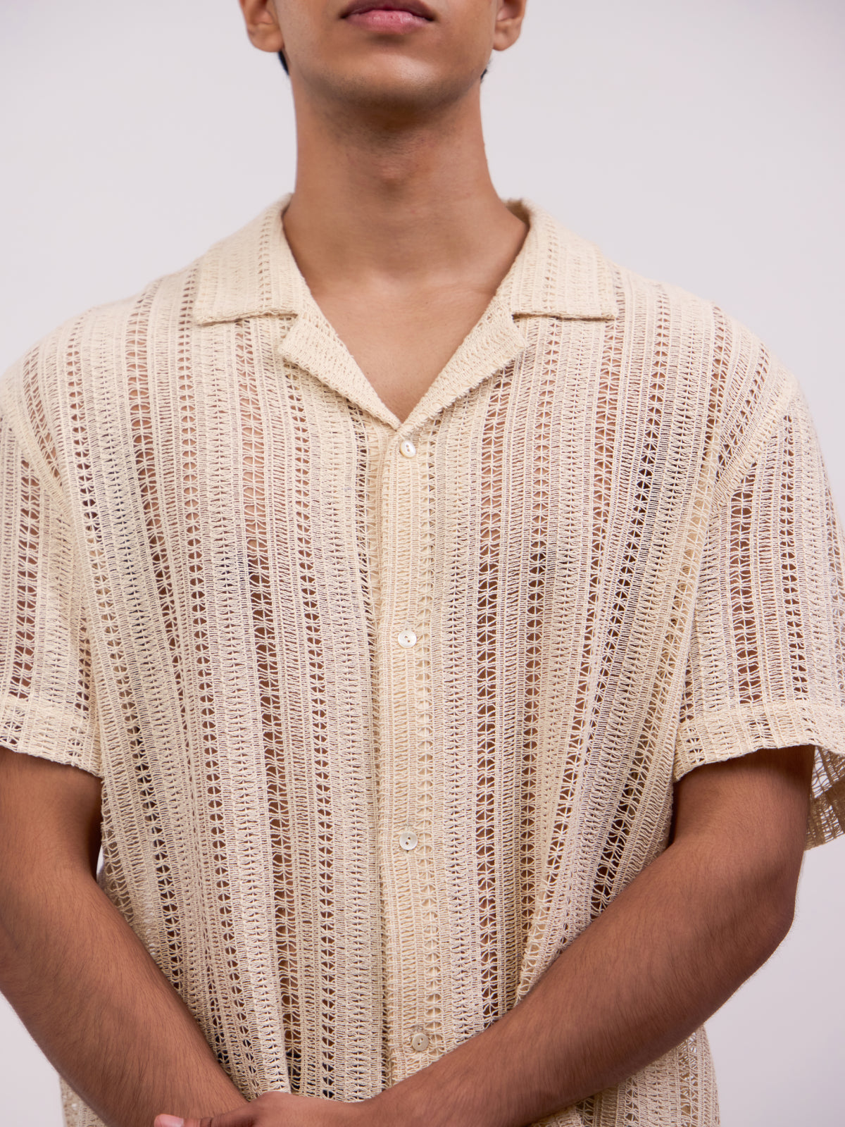 Noah Resort Crochet Shirt