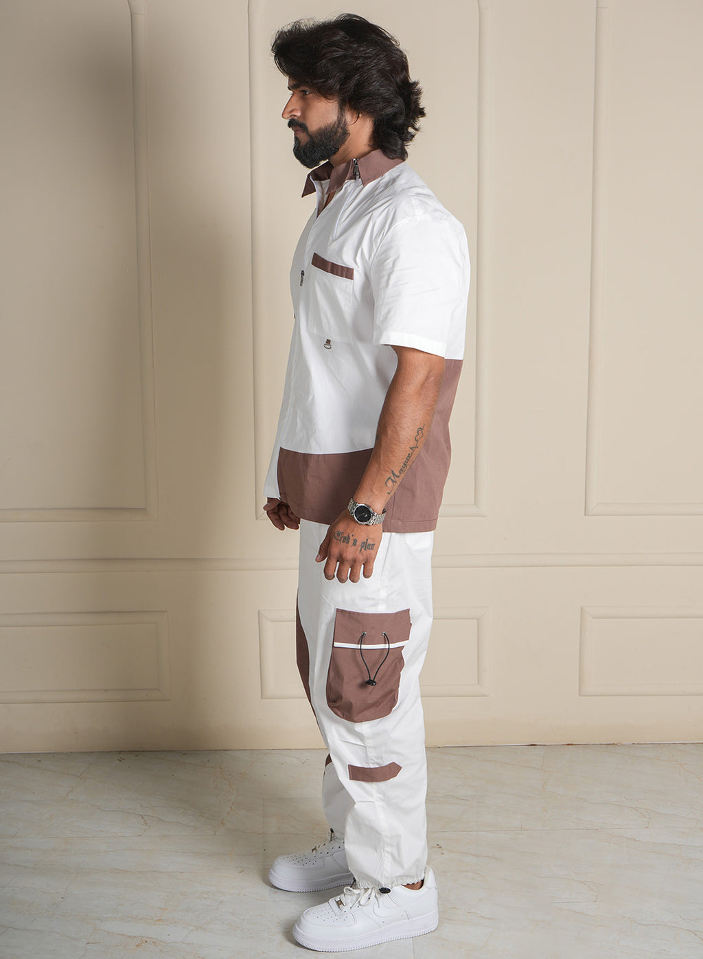 Mocha Edge: Poplin Power Set