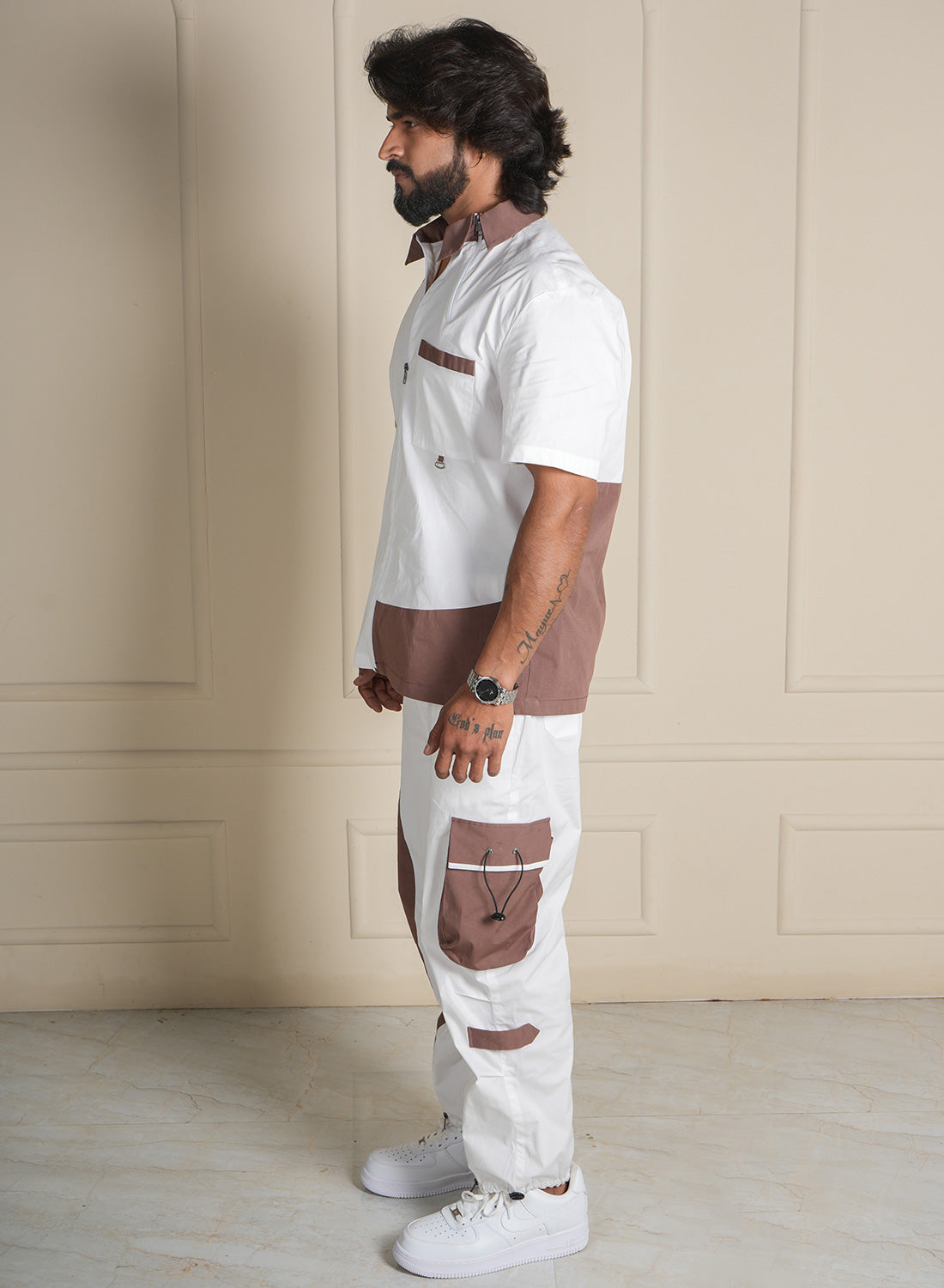 Mocha Edge: Poplin Power Set