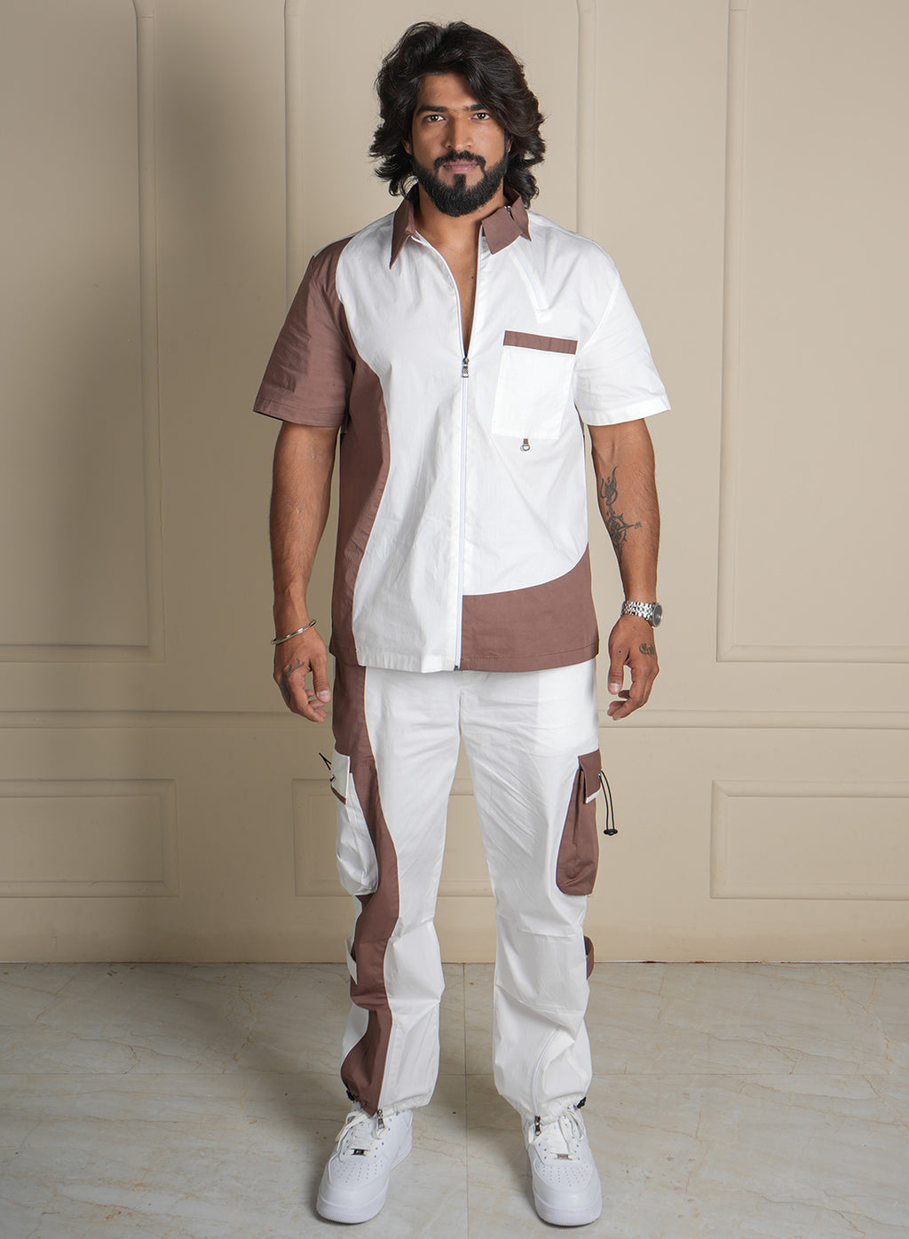 Mocha Edge: Poplin Power Set