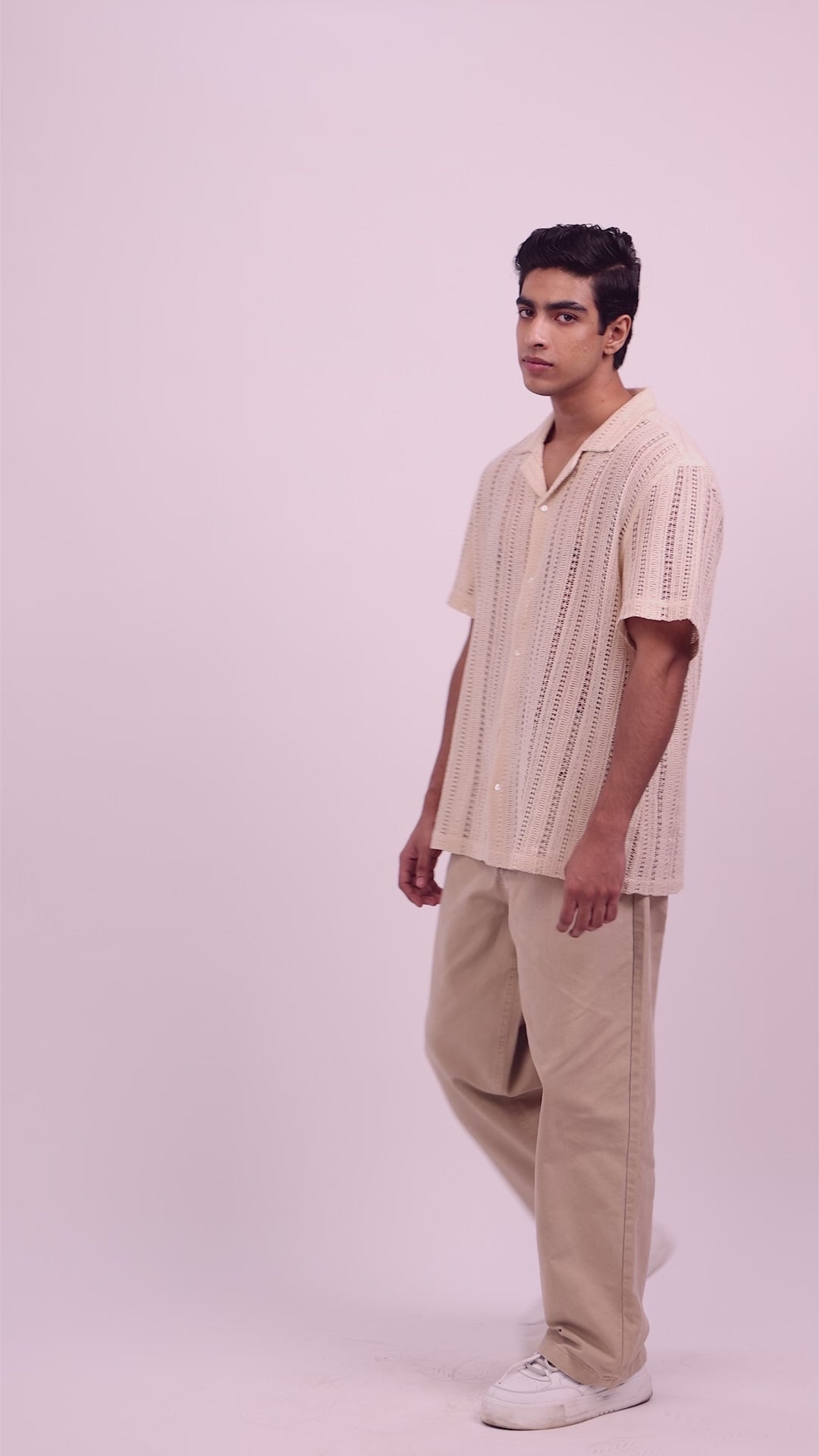 Noah Resort Crochet Shirt