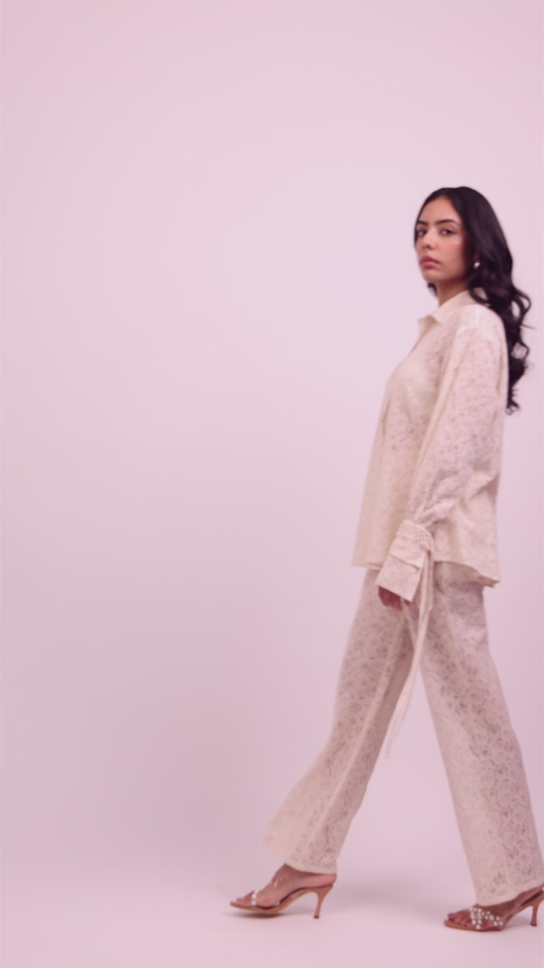 Grace Floral Net Co-ord Set